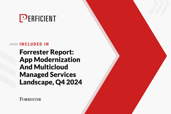 Perficient included in Forrester Report: App Modernization and Multicloud Managed Services Landscape, Q4 2024