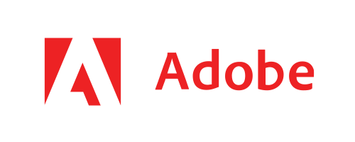 Adobe logo, full color
