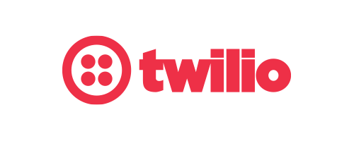 Twilio full color on dark logo