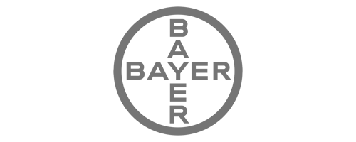 Bayer logo, monochrome
