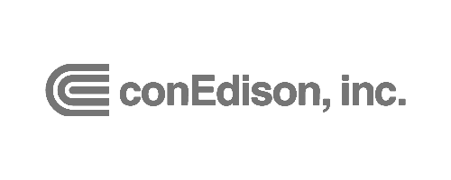 ConEdison logo, monochrome