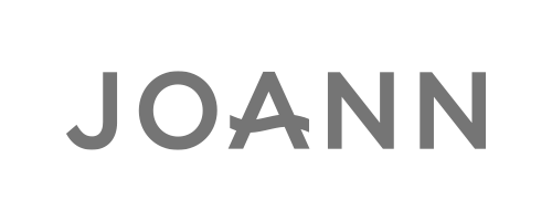 JOANN Logo, monochrome