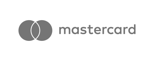 Mastercard logo, monochrome