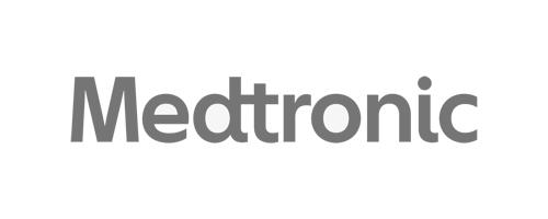Medtronic logo, monochrome