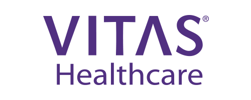Vitas Healthcare logo, full color